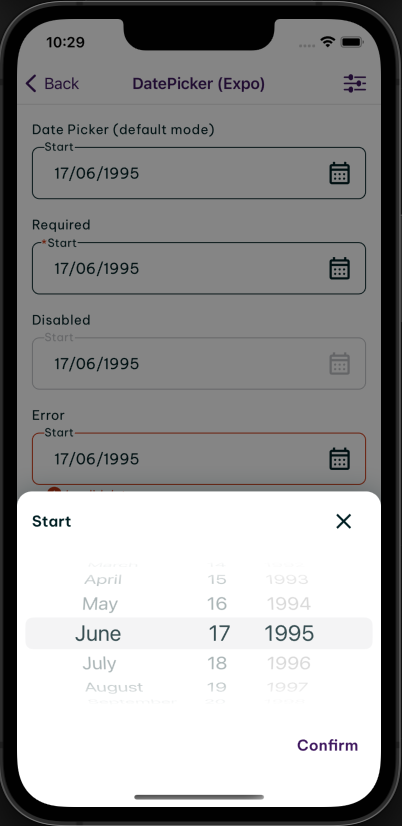 iOS preview